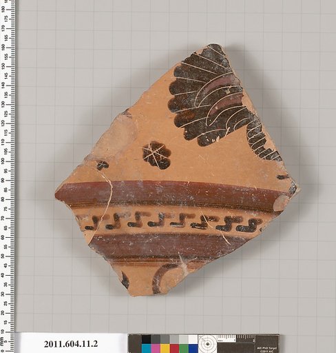 Terracotta fragment of an undetermined open shape