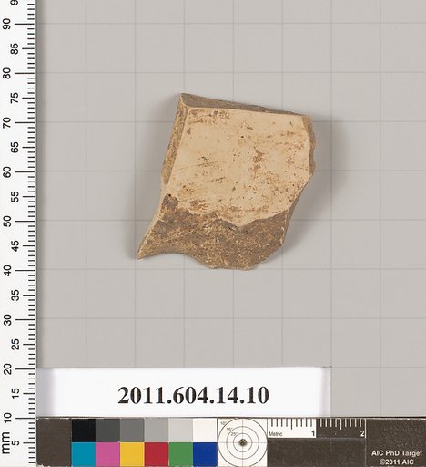 Terracotta fragment of an undetermined shape