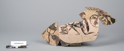 Terracotta fragments of a krater