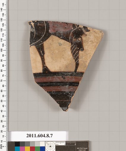 Terracotta fragment of a krater