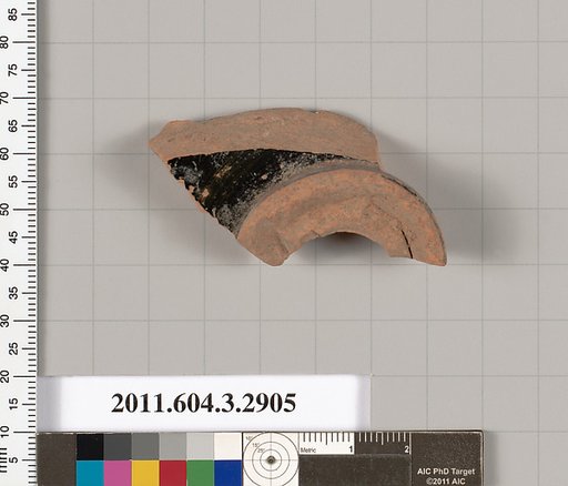 Terracotta fragment of an undetermined shape