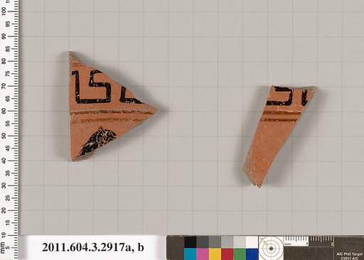 Terracotta fragments of a neck-amphora (jar)?