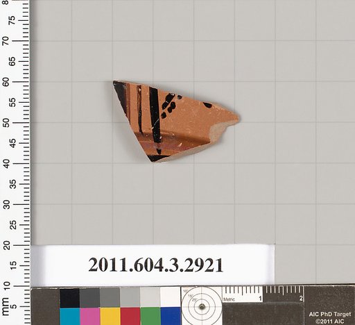 Terracotta fragment of an oinochoe (jug) or an olpe (jug)?