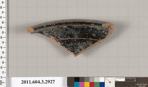 Terracotta fragment of a bowl?