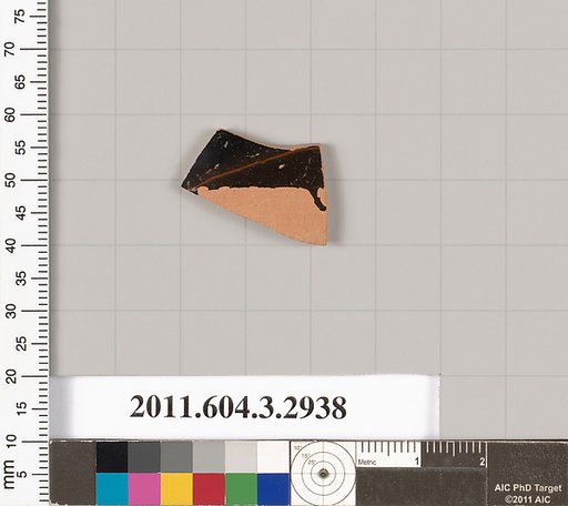 Terracotta fragment of an undetermined shape