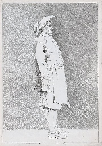Nicola Zabaglia, pl. XVII from "Recueil de caricatures"