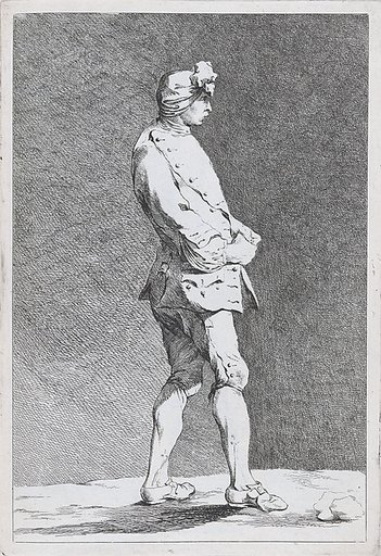 Jacques Saly (?), pl. VI from "Recueil de caricatures"