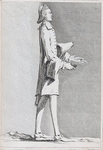 Abbot Emeric Brulon (?), pl. XI from "Recueil de caricatures"