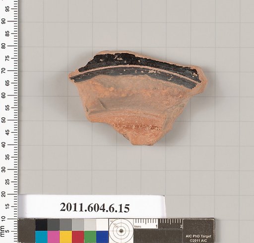 Terracotta fragment of an open shape