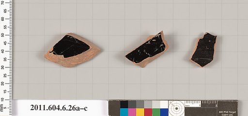 Terracotta fragments of open shapes