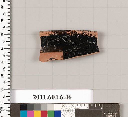 Terracotta fragment of olpe (jug)?