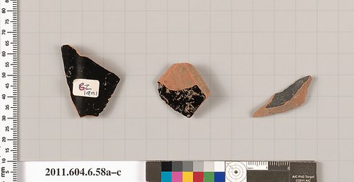 Terracotta fragments of undetermined shapes