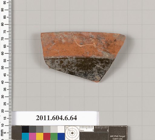 Terracotta fragment of a bowl?