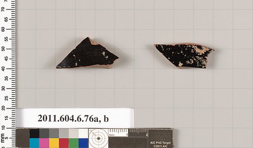Terracotta fragments of open shapes