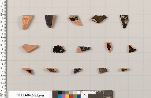 Terracotta fragments of undetermined shapes