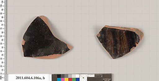 Terracotta fragments of closed shapes