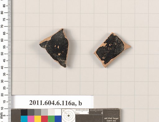 Terracotta fragments of open shapes