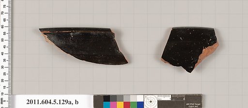 Terracotta rim fragments of stemless kylikes (drinking cups)?