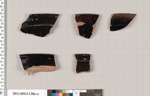 Terracotta rim fragments of stemless kylikes (drinking cups)?