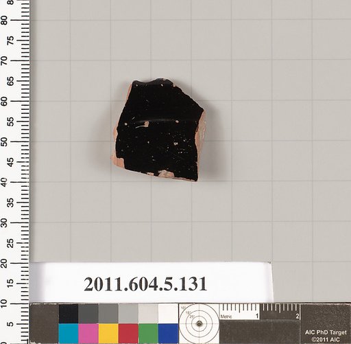 Terracotta fragment of a stemless kylix (drinking cup)?