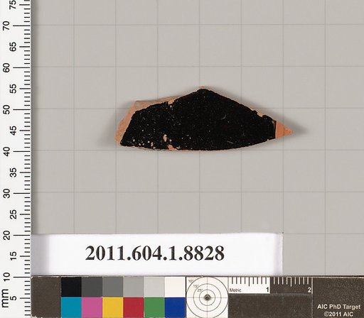 Terracotta fragment of a kylix (drinking cup)