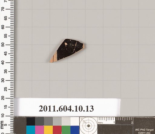 Terracotta fragment of a kylix (drinking cup)