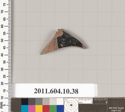Terracotta fragment of a kylix (drinking cup)