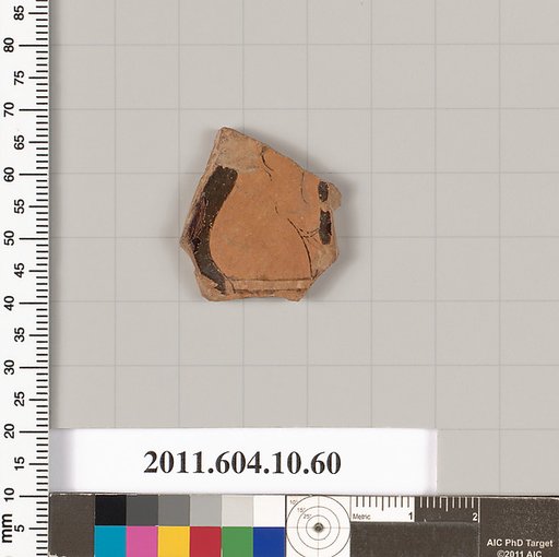 Terracotta fragment of a kylix (drinking cup)