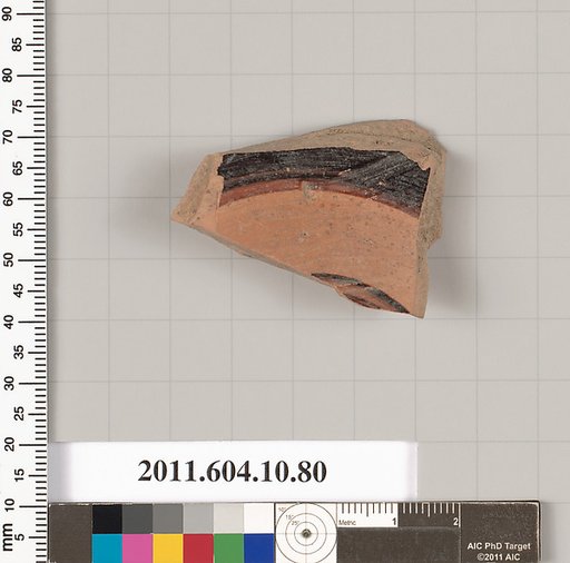 Terracotta fragment of a bowl