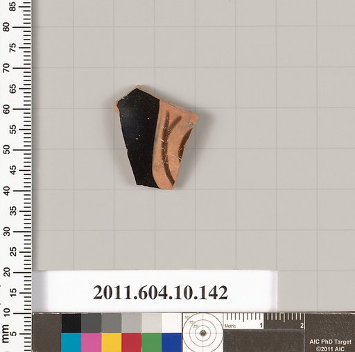 Terracotta fragment of a skyphos (deep drinking cup)