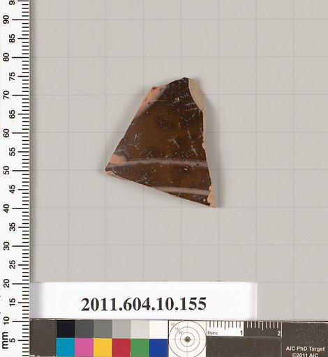 Terracotta fragment of a skyphos (deep drinking cup)