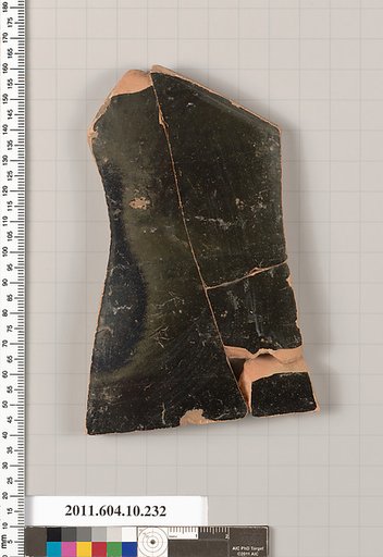 Terracotta fragment of a krater (deep bowl)?