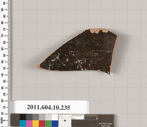 Terracotta fragment from an undetermined shape