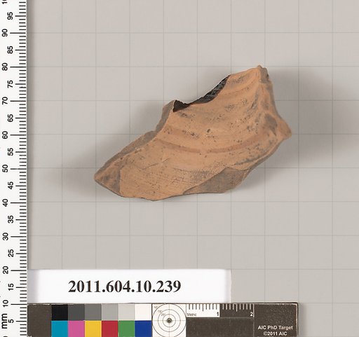 Terracotta fragment of an oinochoe (jug)