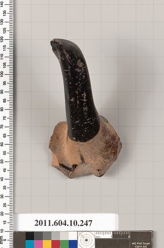 Terracotta fragment of a krater (deep bowl)?