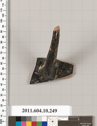 Terracotta fragment from an open shape