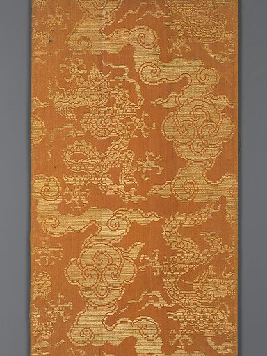 Sutra Cover with Dragons amid Clouds