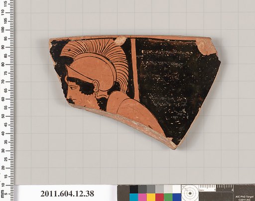 Terracotta fragment of a krater (deep bowl)