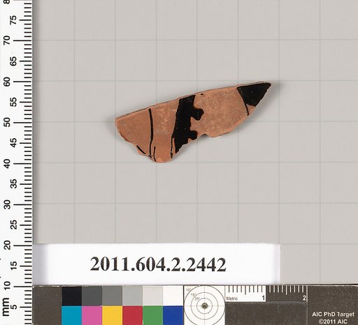 Terracotta fragment of an undetermined shape
