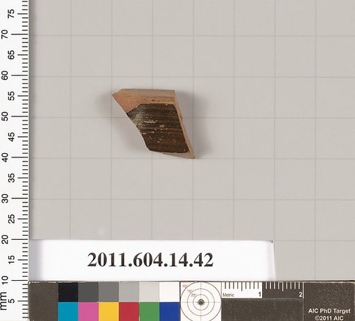 Terracotta fragment of an open shape