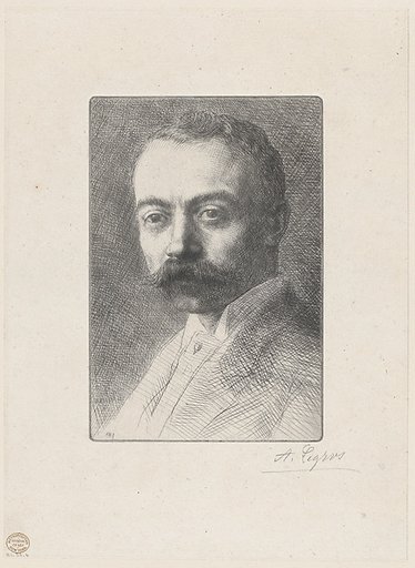 Portrait Head of Edward D. Adams