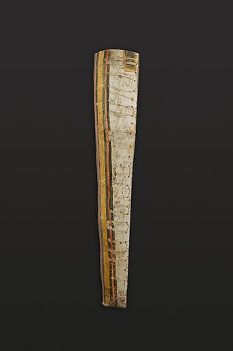 Section cut from back of cartonnage of Tjaisetemneny