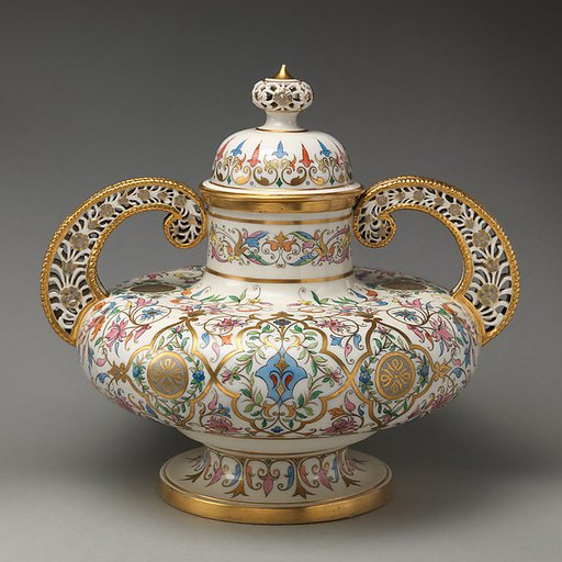 "Alhambra" vase with lid