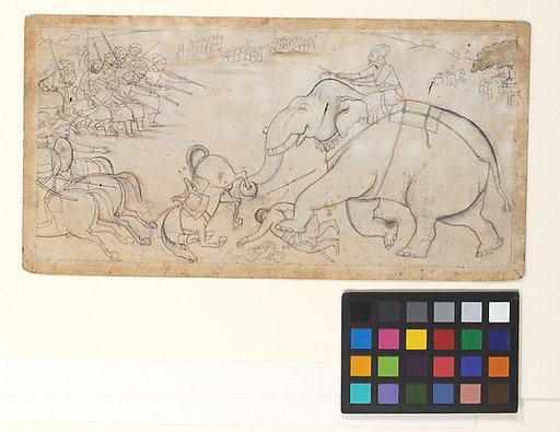 Skirmish with an Elephant