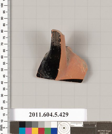 Terracotta fragment of a kylix (drinking cup)