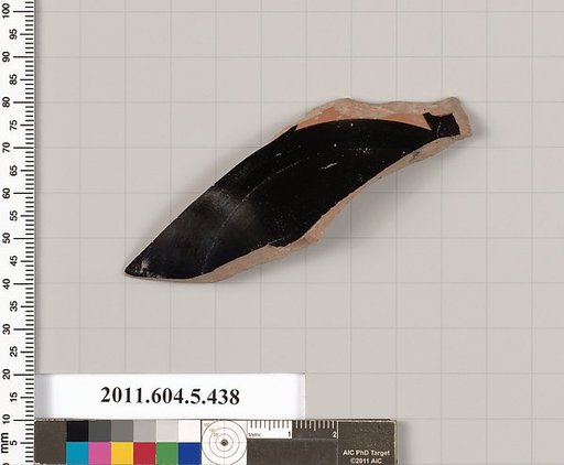 Terracotta fragment of a kylix (drinking cup)