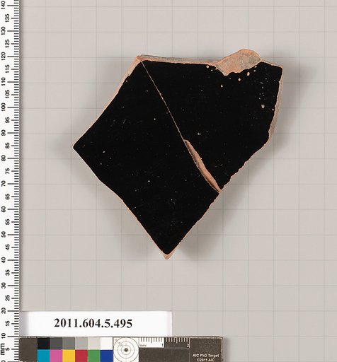 Terracotta fragment of a kylix (drinking cup)
