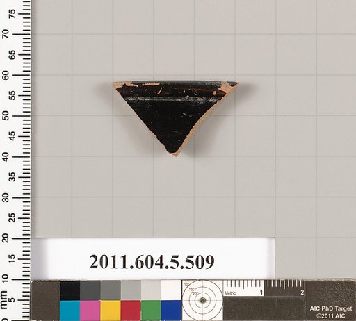 Terracotta fragment of a kylix (drinking cup)?