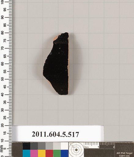 Terracotta fragment of a kylix (drinking cup)