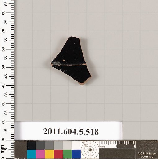 Terracotta fragment of a kylix (drinking cup)